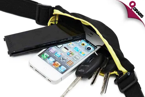 For QR35, Store Your Essentials in a Genuine Grid-It Water Resistant Running Belt! (QR72 Value)